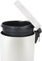 V-part - Pedaalemmer 12 liter - Steel - wit