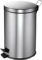 V-part - Pedaalemmer 20 liter - Stainless steel - RVS