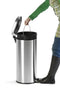 V-part - Pedaalemmer 30 liter - Stainless steel - mat RVS