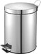 V-part - Pedaalemmer 5 liter - Stainless steel - RVS