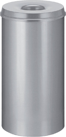 V-Part - Vlamdovende papierbak - 50 Liter - Wit/Grijs