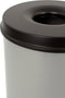 V-part - Vlamdovende papierbak 50 ltr - Steel - aluminiumgrijs, zwart