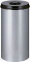 V-part - Vlamdovende papierbak 50 ltr - Steel - aluminiumgrijs, zwart