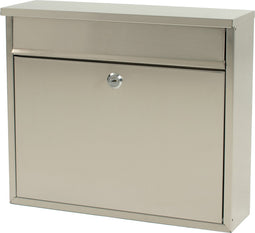 V-part - Wandbrievenbus Granadan - Stainless steel - mat RVS