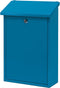 V-part - Wandbrievenbus Toledon - Galvanized steel Powder Coated - blauw - Brievenbus