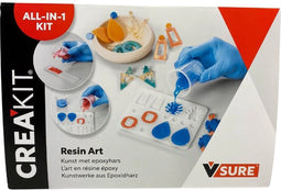 V-SURE CREAKIT Resin Art - S - all-in-one kit met epoxy voor oorbellen resin art