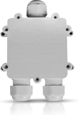 V-tac Aansluitdoos Vt-870 Waterdicht 12,6 Cm Polycarbonaat Wit