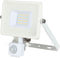 V-TAC LED Bouwlamp 20W 3000k IP44 met Sensor Body Wit