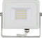 V-TAC LED Bouwlamp 20W 6400k fris wit body wit