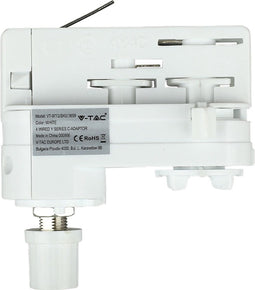 V-TAC LED tracklights - railaansluiting Y - C adapter - IP20 - Wit