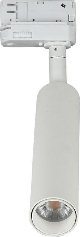 V-tac Railspot Vt-420 22 X 6 Cm 3000k 1600lm Ip20 Aluminium Wit