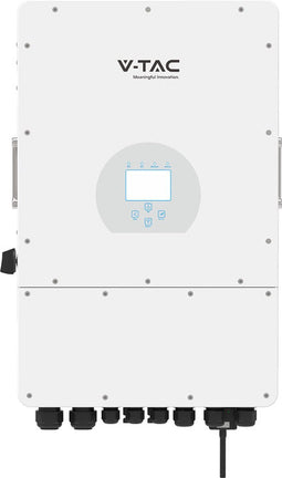 V-TAC SUN-5K-SG04LP3-EU Zonne-omvormers 5kW - Drie Fasen - Hybride - 5 Jaar - IP65