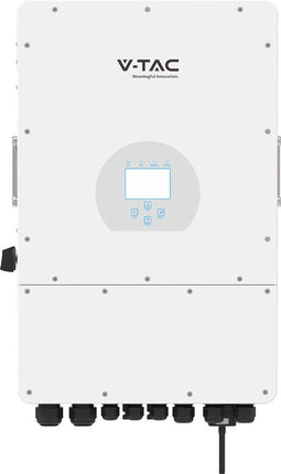 V-TAC SUN-6K-SG04LP3-EU Zonne-omvormers 6kW - Drie Fasen - Hybride - 5 Jaar - IP65