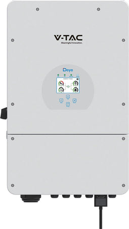 V-TAC SUN-8K-SG01LP1-EU Zonne-omvormers 8kW - enkelfasig - hybride - 5 jaar - IP65