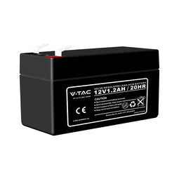 V-TAC VT-1.2-12 Electric Power system - 1.3 AH Lead Acid Batteries - 5 Years