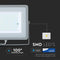 V-TAC VT-100-G Grey LED Floodlights - Samsung - IP65 - 100W - 8000 Lumens - 4000K - 5 Years