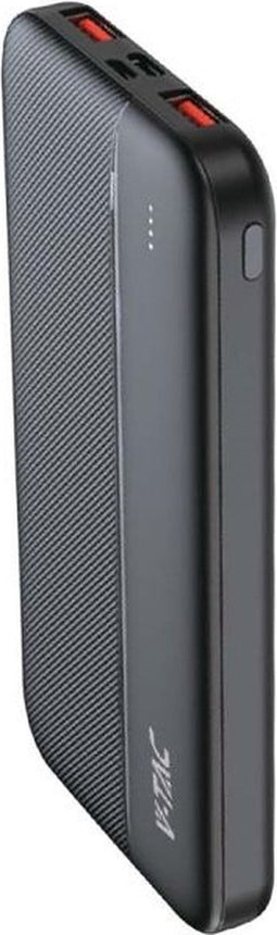 V-TAC VT-10000-B Oplaadbare Power Bank - 10000mAh - Zwart - Modelnr: - VT-10000-B