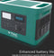 V-tac VT-1001N Power station 1000W - draagbaar en oplaadbare generator - 22.4V - 46.9 Ah LiFePO4