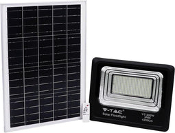V-TAC VT-100W Zwarte Solar schijnwerpers - 35W -IP65 - 2450 Lumen - 4000K
