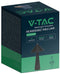 V-TAC VT-10117-B Designlampen - Oplaadbare tafellampen - IP20 - Zwart - 3 Watt - 240 Lumen - 3IN1