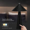 V-TAC VT-10117-B Designlampen - Oplaadbare tafellampen - IP20 - Zwart - 3 Watt - 240 Lumen - 3IN1