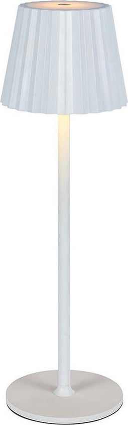 V-TAC VT-1028-W Oplaadbare tafellamp - IP20 - Wit lamphuis - 1,5 Watt - 150 Lumen - 3IN1