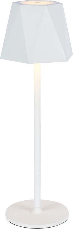 V-TAC VT-1034-W Oplaadbare tafellamp - IP20 - Wit lamphuis - 1,5 Watt - 150 Lumen - 3IN1