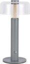 V-TAC VT-1049-M3 Grijze Oplaadbare tafellamp - IP20 - 1W - 100 Lumen - 3000K