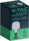 V-TAC VT-1056-BT Oplaadbare tafellamp - Zwart+Transparant - IP20 - 2W - 100 Lumen - 3IN1
