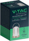 V-TAC VT-1057-AB Antieke Oplaadbare tafellamp - Brons - IP20 - 1W - 55 Lumen - 3IN1