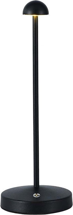 V-TAC VT-1073-B Oplaadbare tafellamp - IP20 - Zwarte behuizing - 1,6 watt - 130 lumen - 3IN1