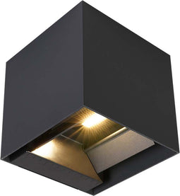 V-TAC VT-11109-B Solarlampen - Solar Wandlampen Sensor - IP65 - Zwart - 860 Lumen - 3000K