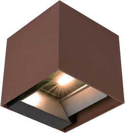 V-TAC VT-11109-C Solarlampen - Solar Wandlampen Sensor - IP65 - Corten - 860 lumen - 3000K