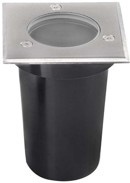 V-TAC VT-1127-SQ Buitenverlichting - Ondergrondse fittings GU10 - IP67 - Zwart