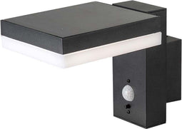 V-TAC VT-1147 Solarlampen - Wandlamp op zonne-energie - IP54 - Vierkant - 220 Lumen - 3000K - Modelnr: - VT-1147