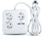 V-TAC VT-1153-2 3 Wegs verlengstekkerdozen - USB - IP20 - Wit - 1,4 m draad - Vierkant - Stopcontact - Power Strip