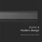 V-TAC VT-1176-B LED Wall Lights - Modern - Wall Lights - IP65 - Black Body - 16 Watts - 2035 Lumens - 3000K