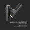 V-TAC VT-1186-B Outdoor Lighting - Adjustable Wall Lamps - IP44 - Black Body - 6 Watts - 620 Lumens - 4000K
