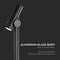 V-TAC VT-1187-B Outdoor Lighting - Bollard Lamps - IP44 - Black Body - 4 Watts - 390 Lumens - 4000K
