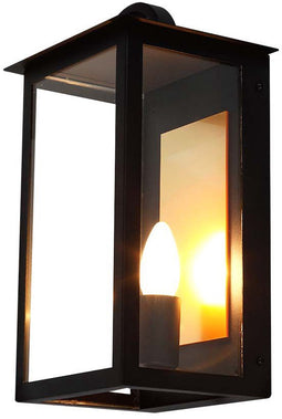 V-TAC VT-1190-B Outdoor Lighting - E14 Wall Fittings - IP65 - Black