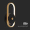 V-TAC VT-1191 LED Wall Lights - Modern - Wall Lights - IP54 - Black+Antique Brass Body - 15 Watts - 1650 Lumens -