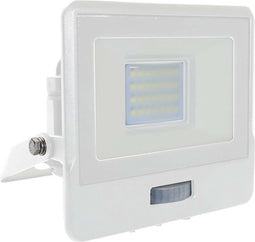 V-TAC VT-128S-W LED Schijnwerpers met PIR Sensor - Samsung - IP65 - Wit - 20W - 1510 Lumen - 4000K - 5 Jaar - Modelnr: - VT-128S-W