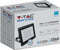 V-TAC VT-138 Zwarte LED Schijnwerpers - Samsung - IP65 - 30W - 2340 Lumen - 6500K - 5 Jaar