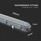V-TAC VT-150048-T LED Batten Fittings - Clear Cover Series - Samsung - IP65 - 48W - 5760 Lumens - 4000K - 150CM
