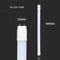 V-TAC VT-1615 T8 White LED Tubes - 160lm/w - Evolution - IP20 - 15W - 2400 Lumens - 4000K - 5 Years - 150CM