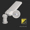 V-TAC VT-169ST-S LED-straatverlichting - Lichtsensor - Samsung - IP65 - Grijs - 150 Watt - 16500 Lumen - 6500K - 5 Jaar