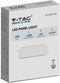 V-TAC VT-1807SQ-N Vierkante LED Minipanelen - Premium Serie - IP20 - Wit - 18W - 1400 Lumen - 2700K