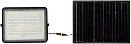 V-TAC VT-180W Zwarte Solar schijnwerpers - 20W - IP65 - 1800 Lumen - 4000K