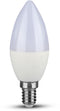 V-TAC VT-1818 E14 LED Lampen - Kaars - IP20 - Wit - 4W - 320 Lumen - 6400K