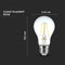 V-TAC VT-1887-N LED Lampen - A60 E27 - IP20 - Helder - 6 Watt - 600 Lumen - 4000K - 2 Jaar